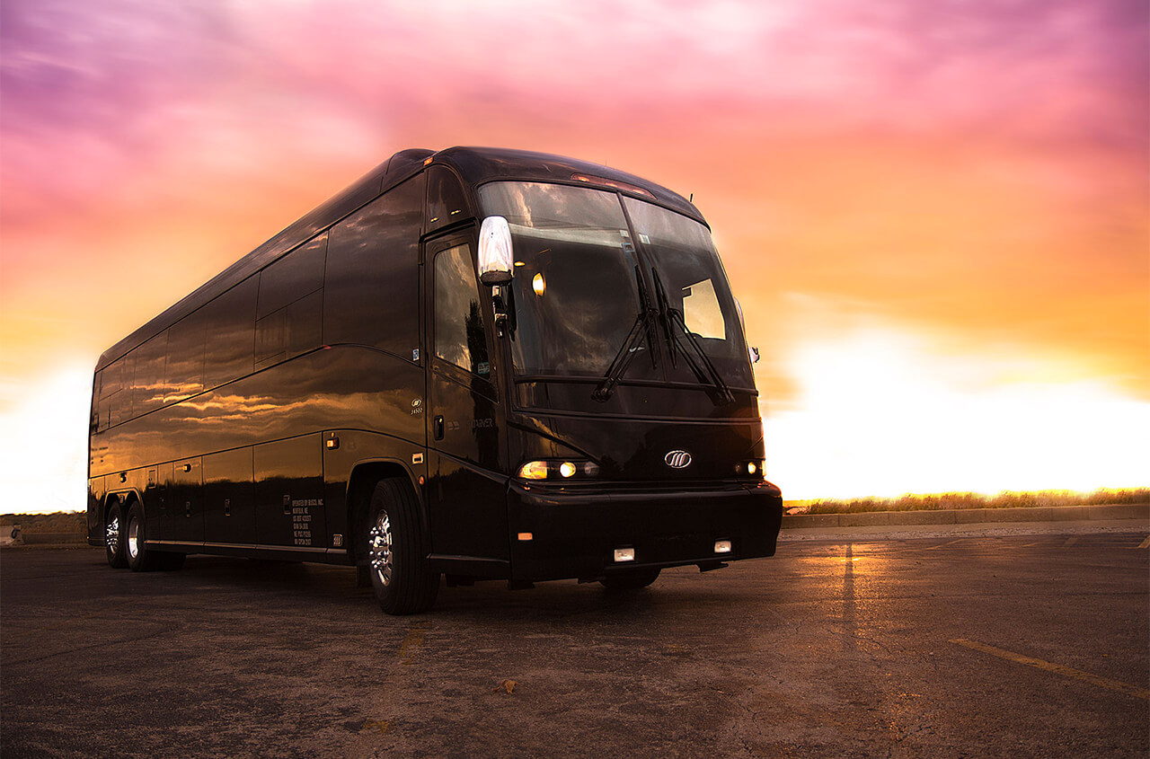 tour bus for rent near me