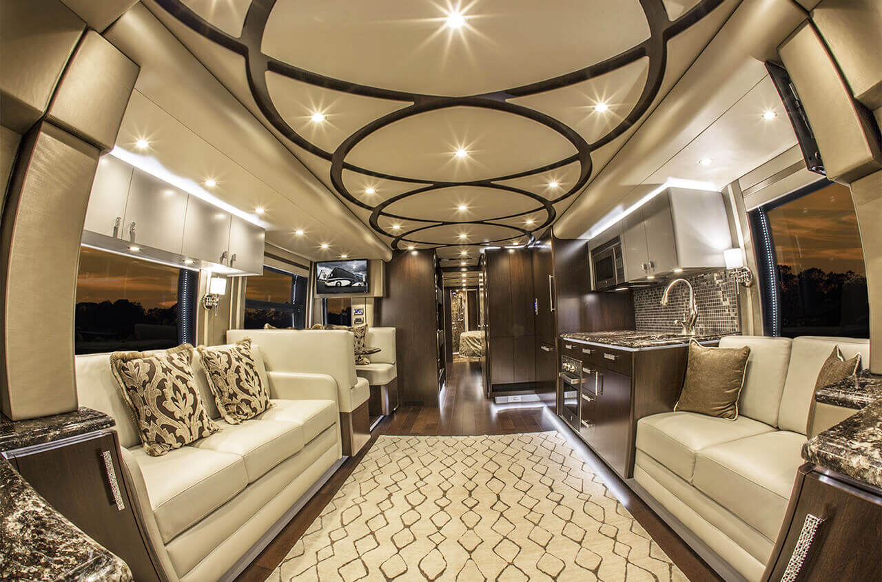 rent a luxury tour bus