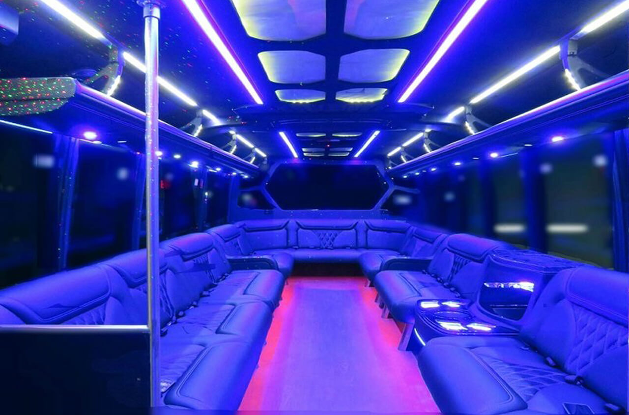 party bus ammenities