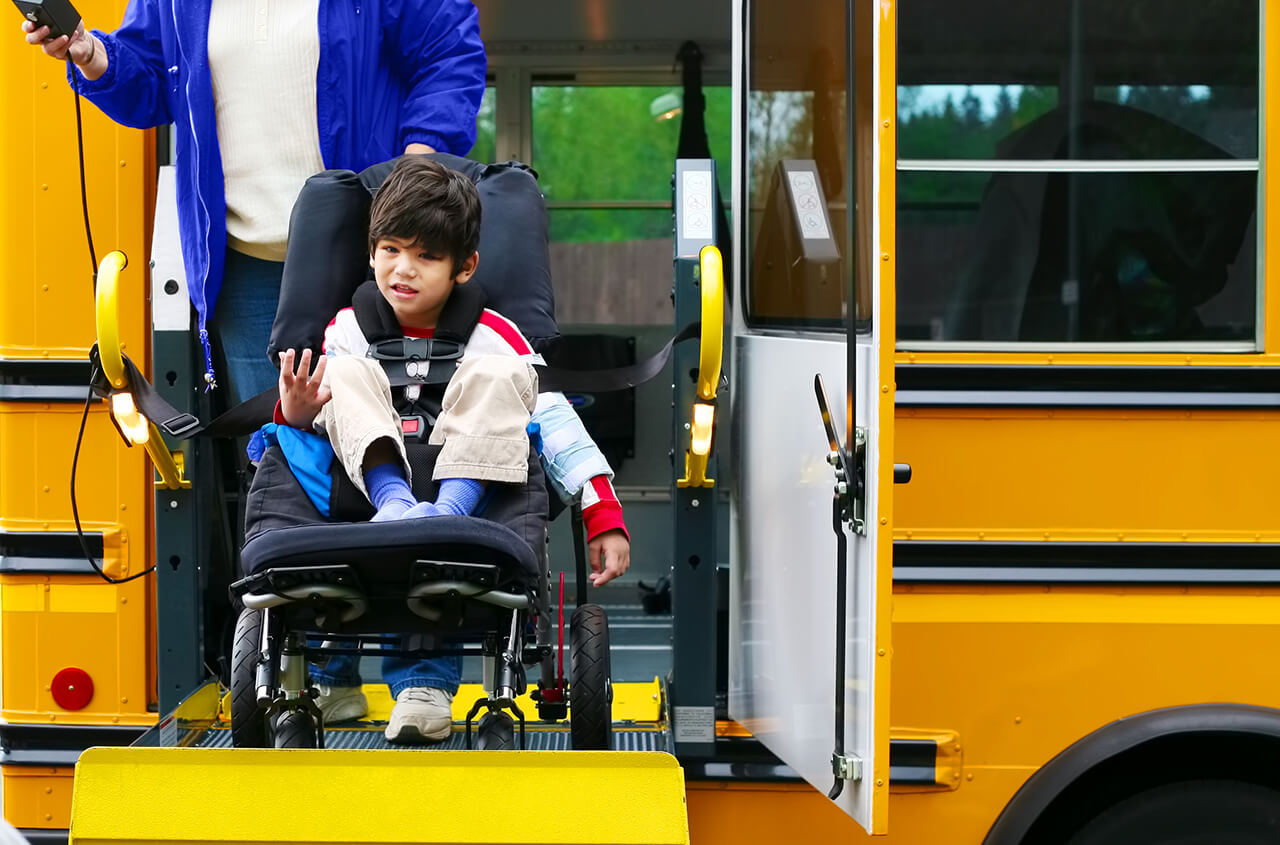 handicap school bus