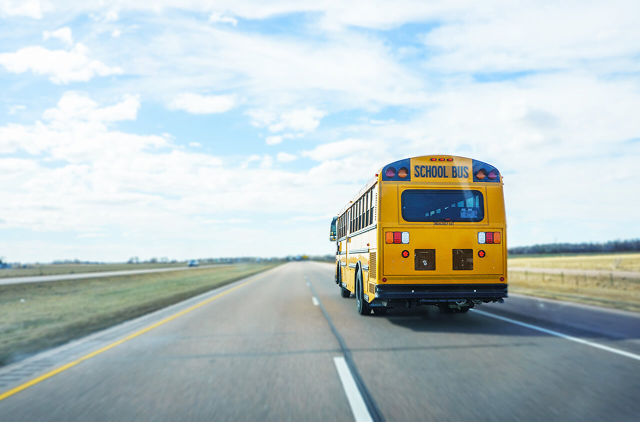 charter a school bus