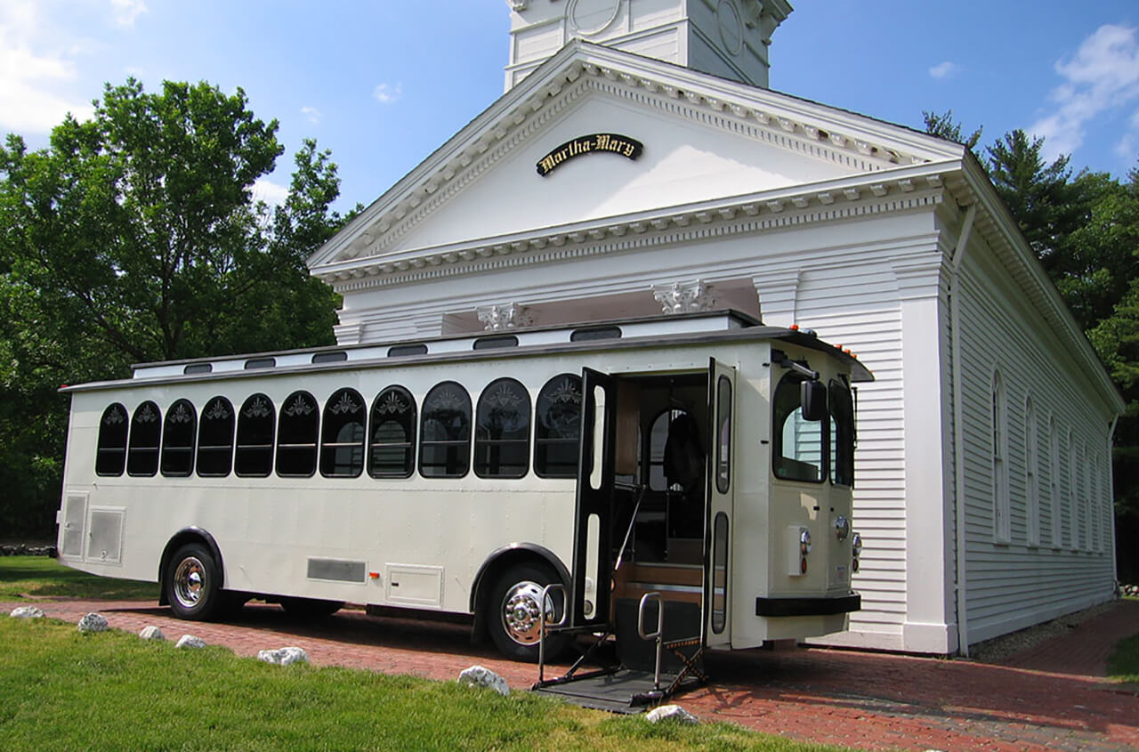 trolley interior